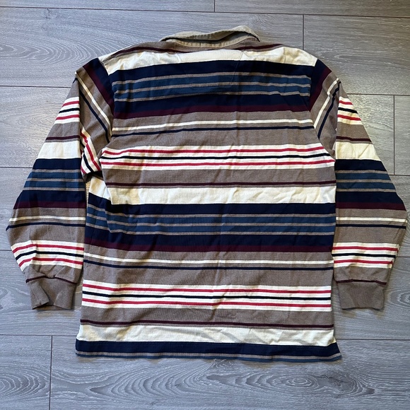 Nautica Retro Sportswear Rugby Longsleeve Polo - Picture 2 of 3